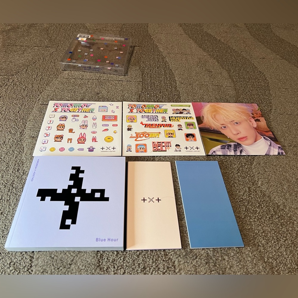 TXT Tomorrow X Together Minisode 1: Blue Hour 3rd Mini Album R Version K-Pop
